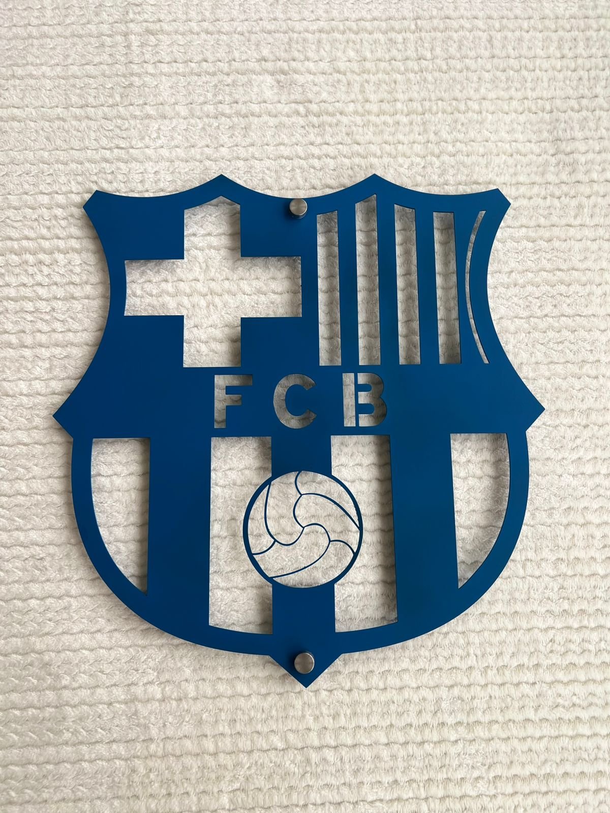 FC Barcelona Crest Wall Sign